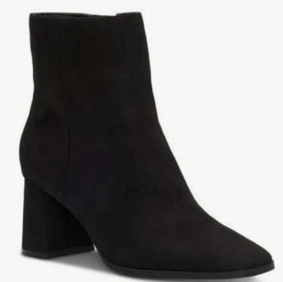 INC International Concepts Shoes - INC International Concepts Dasha Block-heel Booties Black 7